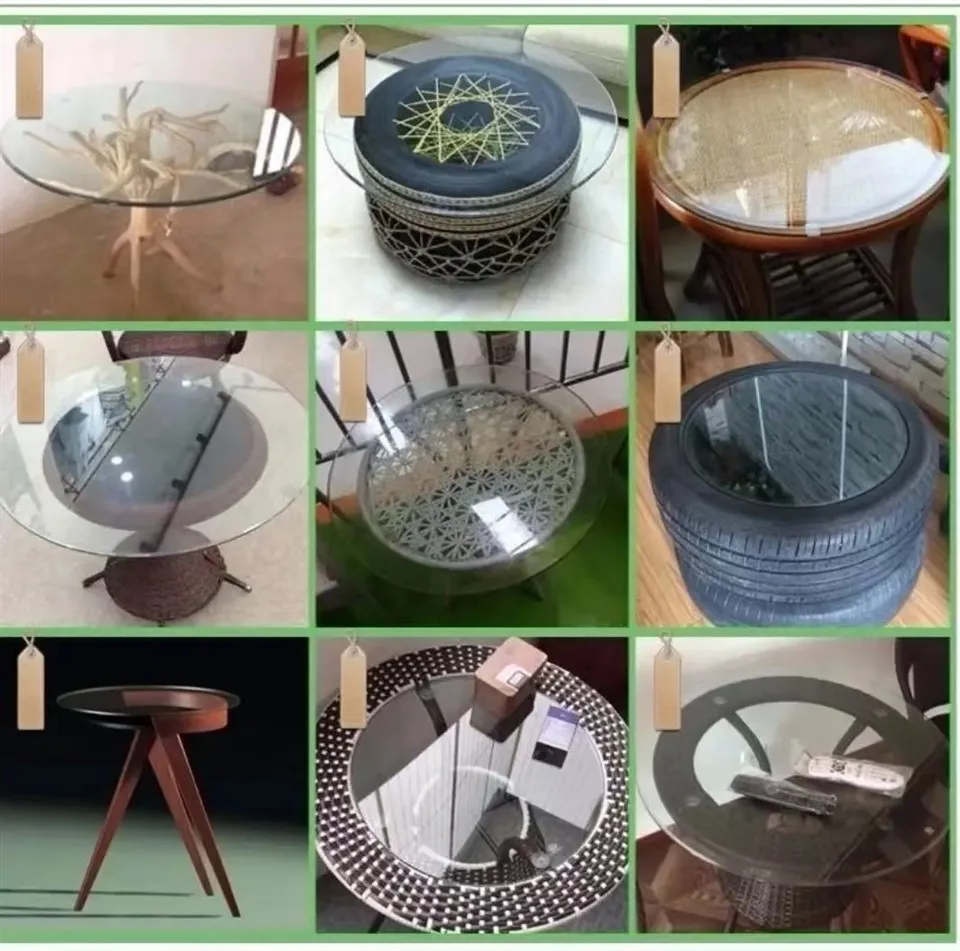 Round Tempered Glass